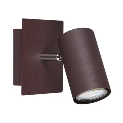 Loftlamper|Spotlights ^ Trio Lighting Marley vægspot i rustfarvet metal