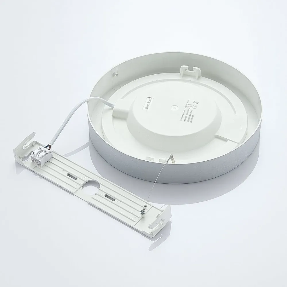 Loftlamper ^ Arcchio Marlo LED-loftlampe sølv 3000K rund 25,2cm