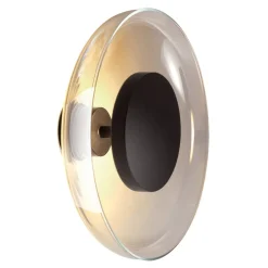 MARSET Væglamper|Væglamper > Aura LED-væglampe, Ø 25 cm, røggrå