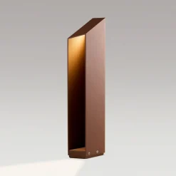 MARSET Sokkellamper > LED-sokkellampe Domus højde 55 cm rustfarvet aluminium