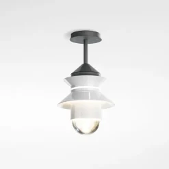MARSET Udendørs Loftlamper > Santorini udendørs loftslampe, IP65, hvid