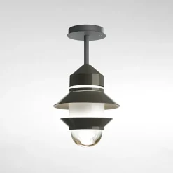 MARSET Udendørs Loftlamper > Santorini udendørs loftslampe, IP65, grå