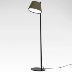 Gulvlamper ^ MARSET Tam Tam P gulvlampe, gråbrun, 1 lyskilde