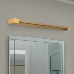 ORION Væg- Og Spejllamper > Marylin væglampe til badeværelset, længde 90 cm, guld, aluminium