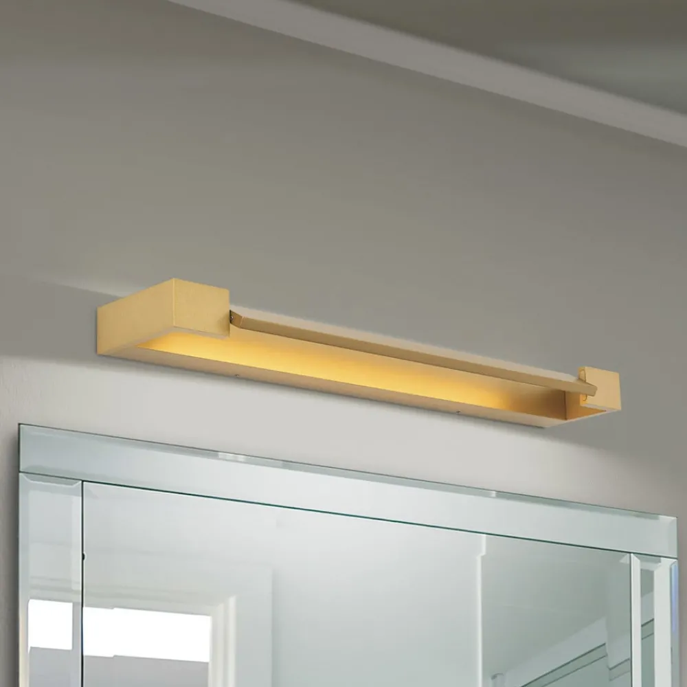ORION Væg- Og Spejllamper > Marylin væglampe til badeværelset, længde 60 cm, guld, aluminium
