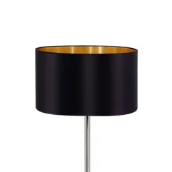 EGLO Gulvlamper|Gulvlamper > Maserlo ædel stof-gulvlampe