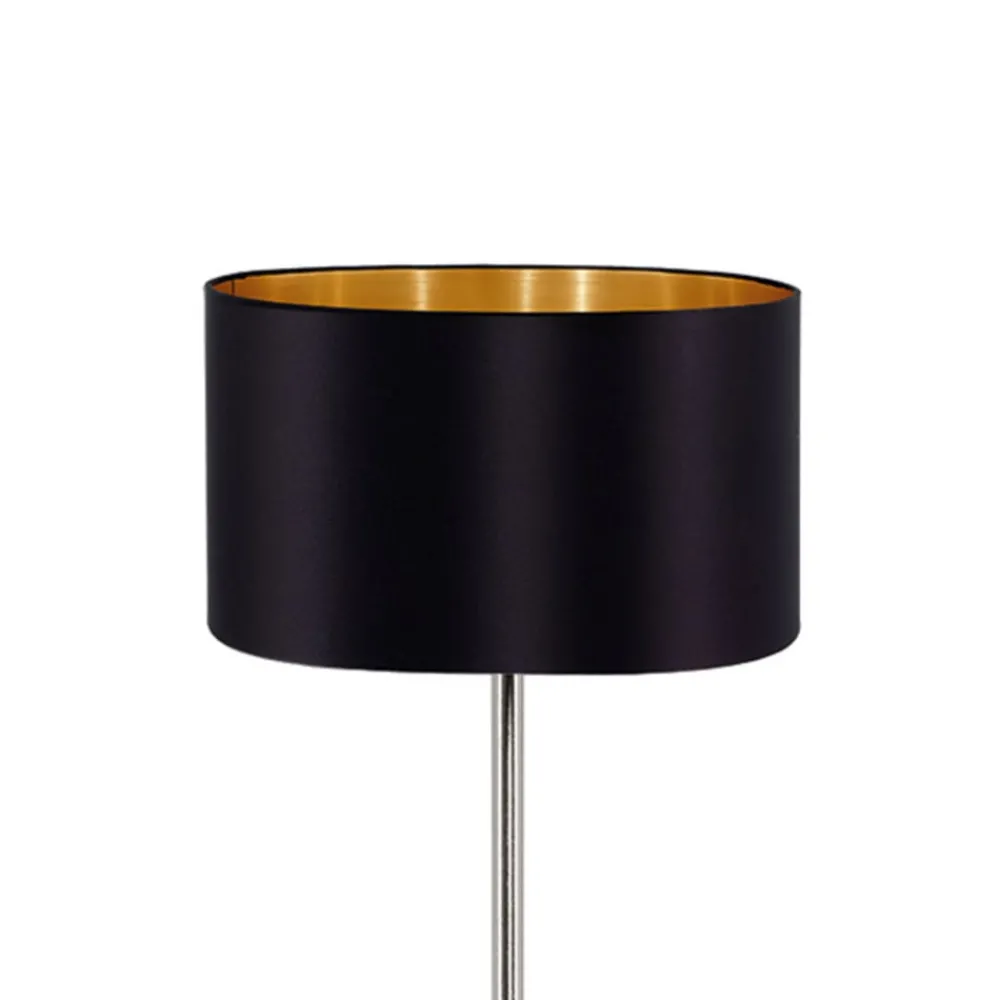EGLO Gulvlamper|Gulvlamper > Maserlo ædel stof-gulvlampe