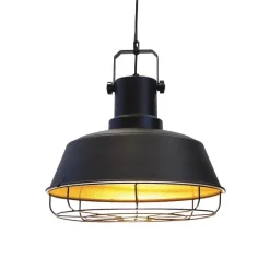 ROYALTECH Pendellamper > Mason hængelampe, sort, Ø 41 cm, metal, E27