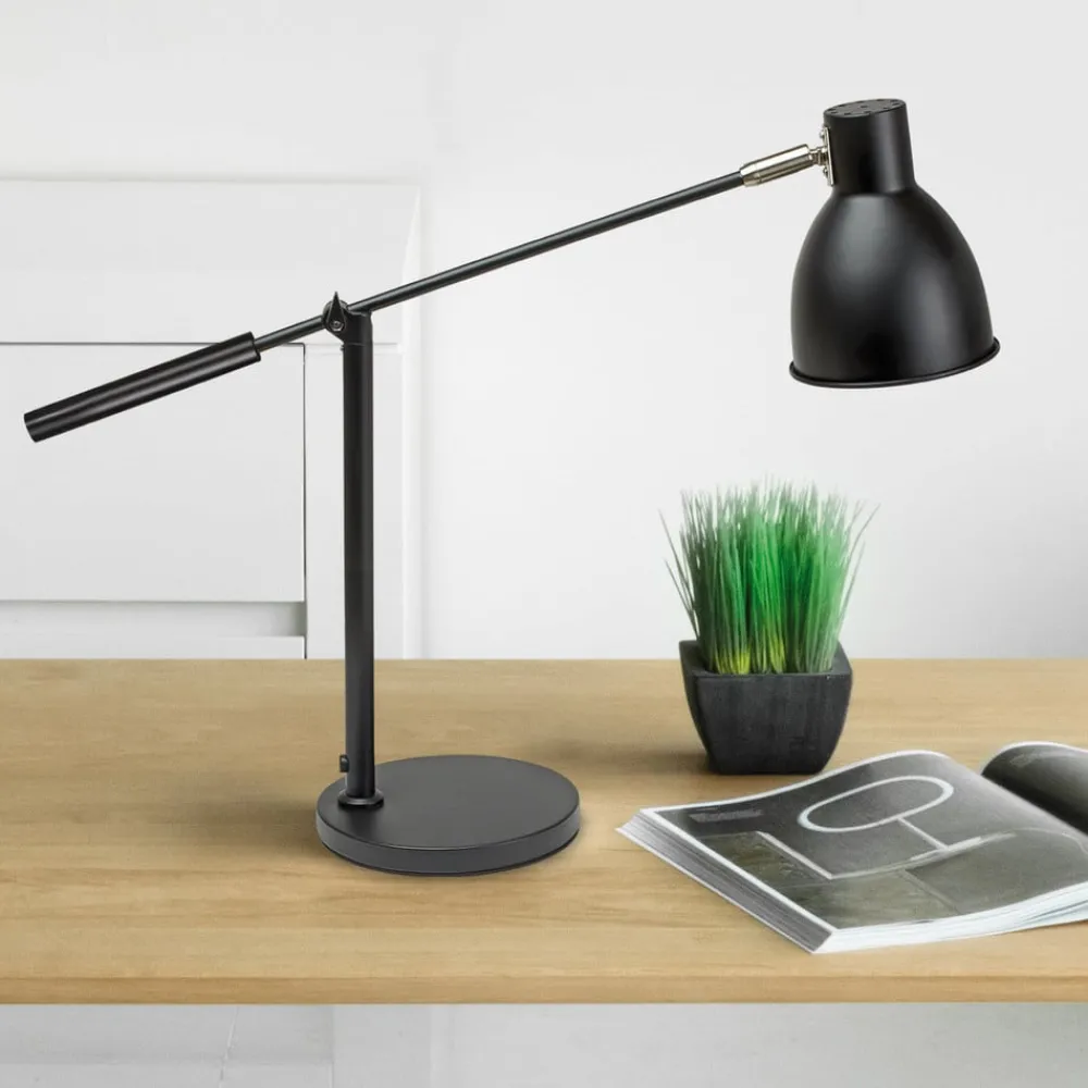 Maul Arbejdsrum/Kontor|Bordlamper > finja bordlampe, sort, metal, justerbar