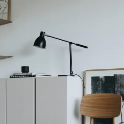Maul Arbejdsrum/Kontor|Bordlamper > finja bordlampe, sort, metal, justerbar