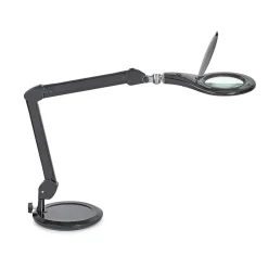 Maul Arbejdsrum/Kontor > makro LED arbejdslampe, sort, 46 cm, stativ