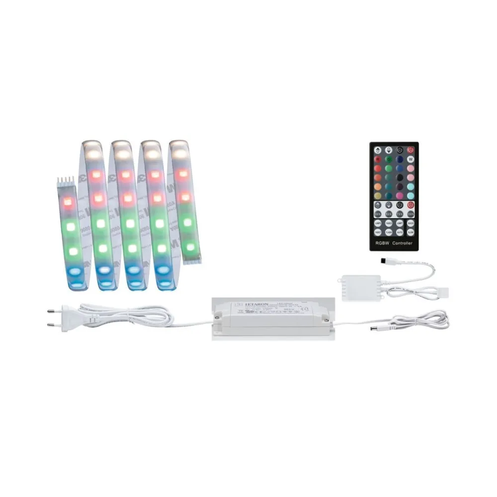 Paulmann Led Strips > Max LED-basissæt LED-strip 150 cm RGB + hvid