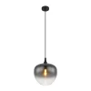 Globo Pendellamper > Maxy hængelampe, Ø 29 cm, røgfarvet grå, glas