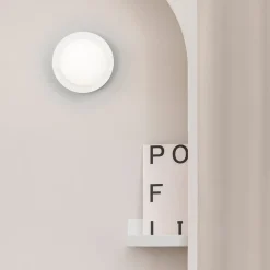 FARO BARCELONA Væg- Og Spejllamper|Væglamper > May LED-væglampe, IP44, hvid