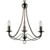 Searchlight Lysekroner > MAYPOLE stilfuld lysekrone med 3 lyskilder