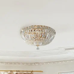 Maytoni Loftlamper|Loftlamper > Basfor loftlampe, guldfarvet, Ø 30 cm, 3 x E14