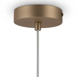 Maytoni Pendellamper > Basic form pendel, hvid/guld, 1-lys.