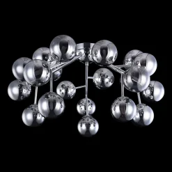 Maytoni Loftlamper > Dallas loftlampe, 20 glaskugler, krom