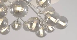 Maytoni Loftlamper > Dallas loftlampe, 20 glaskugler, krom