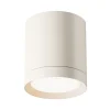 Loftlamper ^ Maytoni downlight Hoop, hvid, højde 10 cm, Ø 8,5 cm, aluminium GX53