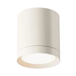Loftlamper ^ Maytoni downlight Hoop, hvid, højde 10 cm, Ø 8,5 cm, aluminium GX53