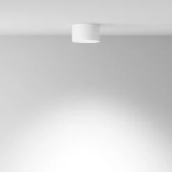 Maytoni Gang|Loftlamper > downlight Hoop, hvid, højde 5 cm, Ø 8,5 cm, aluminium, GX53