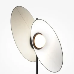 Maytoni Gulvlamper > Evolution LED-gulvlampe, sort/hvid, højde 158 cm