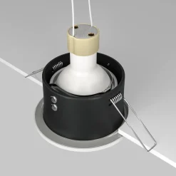Maytoni Loftlamper|Loftlamper > forsænket loftlampe Zoom hvid Ø 8,5 cm aluminium IP65 GU10