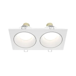 Maytoni Indbygningsspots|Spotlights > forsænket loftlampe Zoom hvid 17 x 9 cm 2 lyskilder IP65