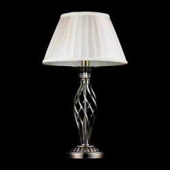 Maytoni Bordlamper > Grace bordlampe, 1 lyskilde, messing/beige