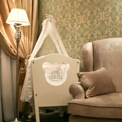 Gulvlamper|Gulvlamper ^ Maytoni Grace gulvlampe, 1 lyskilde, messing/beige