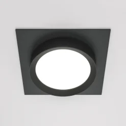 Maytoni Loftlamper|Loftlamper > Hoop indbygningslampe, kantet, sort