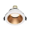Maytoni Indbygningsspots|Spotlights > indbygningslampe Share, hvid/guld, Ø 8,5 cm, aluminium, GU10