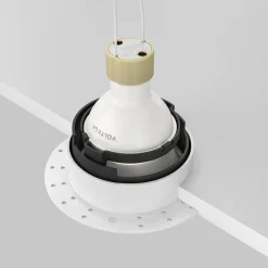 Maytoni Indbygningsspots > indbygningslampe Share, hvid/hvid, Ø 10,2 cm, aluminium, GU10