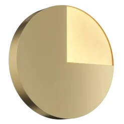Maytoni Væglamper > Jupiter LED-væglampe, guld, Ø 25cm