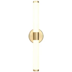 Maytoni Væglamper|Væglamper > LED-væglampe Axis, guldfarvet, højde 35,6 cm