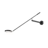 Maytoni Væglamper > LED-væglampe Fad, sort, metal 100 cm justerbar