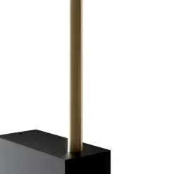 Væglamper ^ Maytoni LED-væglampe Pars, 62,3 cm, sort/guld, aluminium