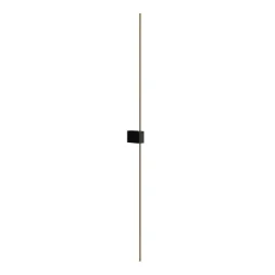 Maytoni Gang|Væglamper > LED-væglampe Pars, 105 cm, sort/guld, aluminium