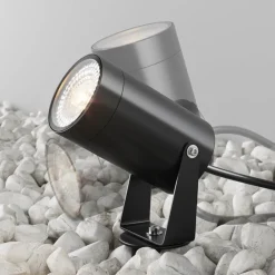 Maytoni Udendørs Spot > Scope spot med jordspyd, sort, aluminium, IP65