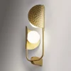 Væglamper ^ Maytoni Tropic væglampe, højre, messing, 2 lyskilder, metal