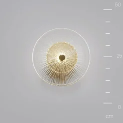 Maytoni Væglamper > væglampe Aster, glas, Ø 28 cm, 1 x E14