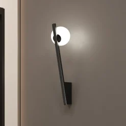 Maytoni Væglamper > væglampe Kazmir, sort, højde 35 cm, metal