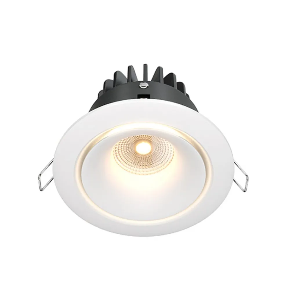 Maytoni Indbygningsspots > Yin LED indbygningslampe, IP20, 3000K, triac, hvid