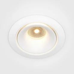 Maytoni Indbygningsspots > Yin LED indbygningslampe, IP20, 3000K, triac, hvid
