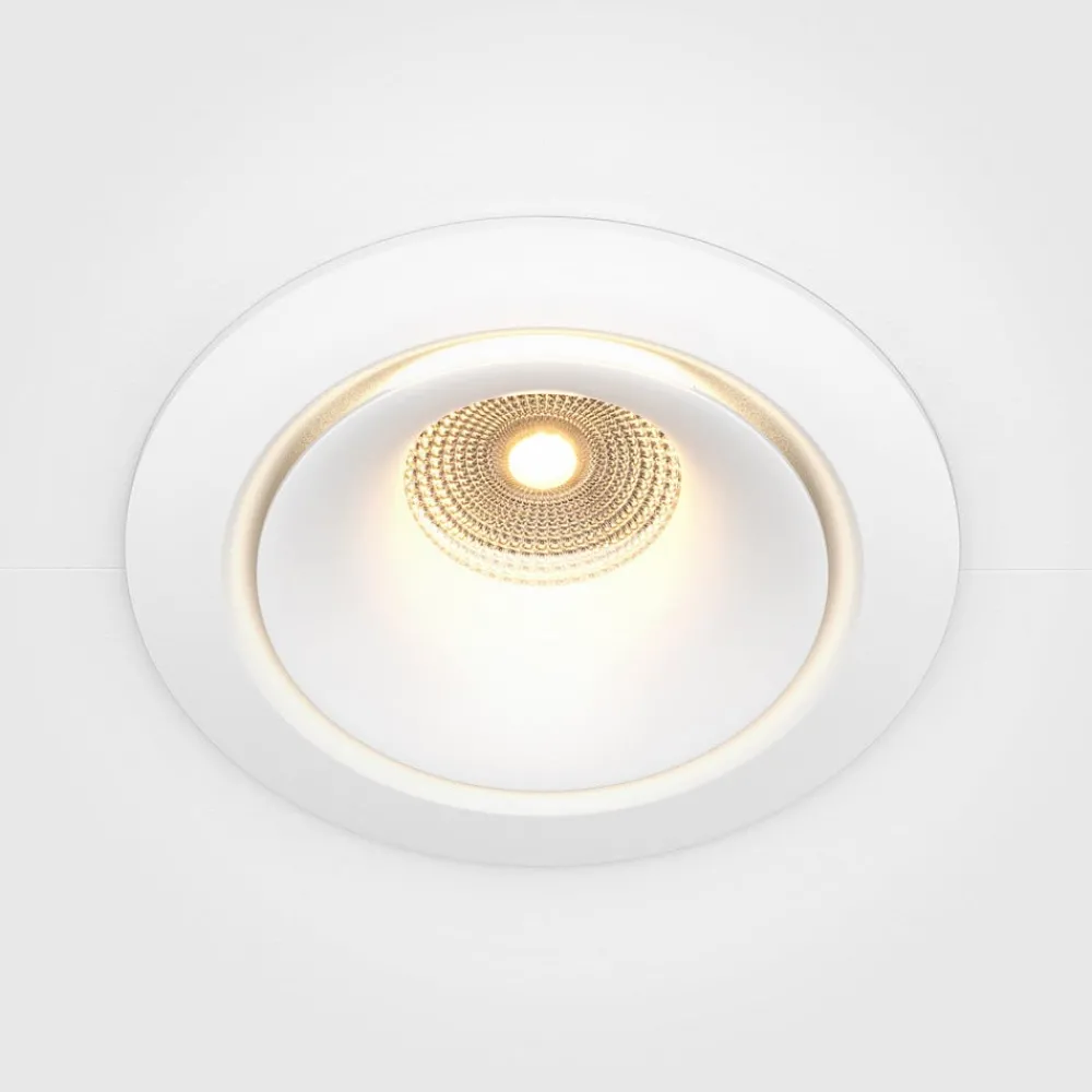 Maytoni Indbygningsspots > Yin LED indbygningslampe, IP20, 3000K, triac, hvid
