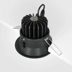Maytoni Indbygningsspots > Yin LED indbygningslampe, IP20, 3000K, triac, sort