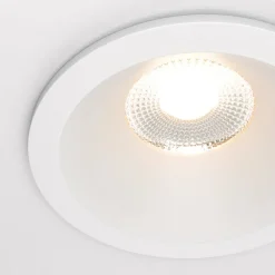 Loftlamper|Indbygningsspots ^ Maytoni Zoom LED-indbygningslampe 930 IP65 rund triac, hvid