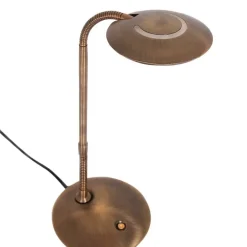 Steinhauer Arbejdsrum/Kontor > Med lysdæmper – LED-bordlampe Zenith bronze
