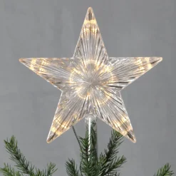 STAR TRADING Julepynt > Med plaststjerne - Topsy LED-trætop